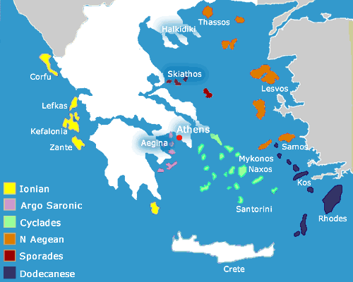 eiland hoppen griekenland